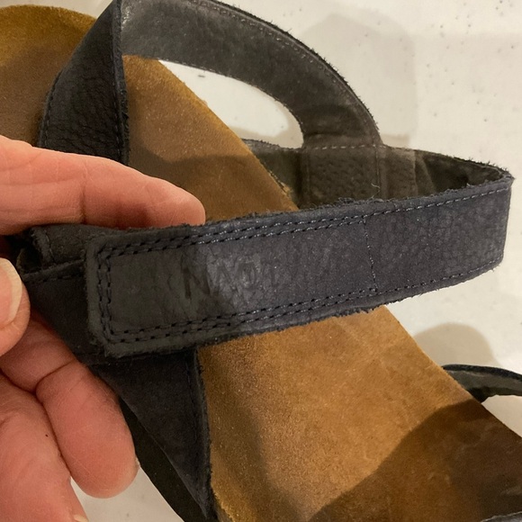 Naot Kayla Leather Sandal Navy Cork Anatomic Suede Women’s Size 40 (EU) 9.5 (US) - Picture 9 of 9